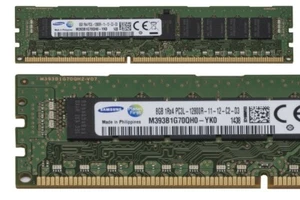 Samsung 8GB PC3-12800 DDR3-1600MHz ECC Server Memory RAM M393B1G70QH0-YK0 - Picture 1 of 1