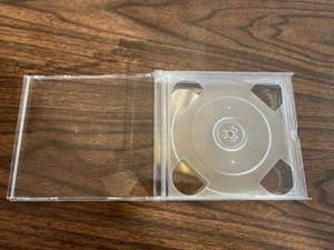 100 PIEZAS 24MM MULTI 3 CD ESTUCHES TRANSPARENTES MULTI-3 CS TRANSPARENTES Y 200 BANDEJA TRANSPARENTE KC02PK CDA - Imagen 1 de 3