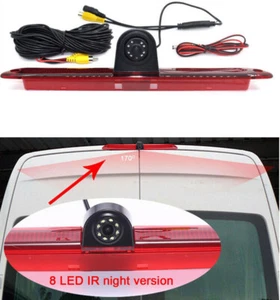 Rear View Monitor Brake Light Backup Camera For Mercedes Benz Sprinter Van Top