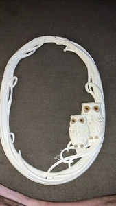 Marco Espejo Owl Burwood Ovalado Años 60 Moderno 29" X 19" Extremadamente Raro Sin Espejo - Imagen 1 de 6