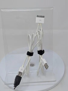 Apple iPod 30-Pin To FireWire + USB Dual (Y Cable) M9126G/A TESTED Works - Picture 1 of 7