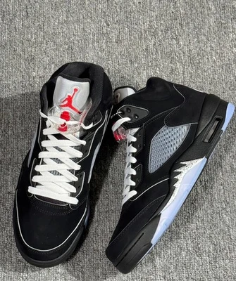 Air Jordan 5 “NEGRO METÁLICO REIMAGINADO” Clásico más vendido auténtico baloncesto Foto 1 de 4