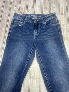 M Jeans by Maurices Women's Denim Size 2 Blue Mid Rise Straight - Picture 1 of 8
