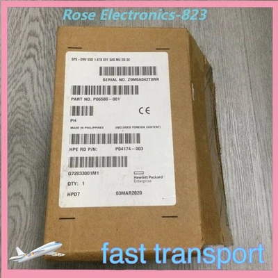 NEW HPE P04533-B21 P06580-001 1.6TB 2.5'' SSD SAS 12G MU GEN10 Solid State Drive - Image 1 of 4