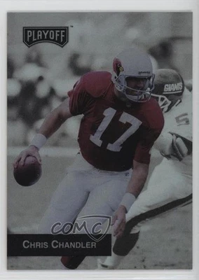 1993 Playoff Chris Chandler #158 - Image 1 of 2