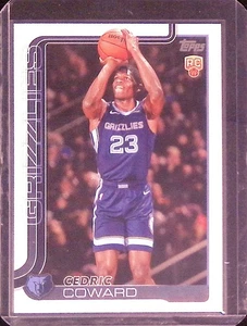 2025-26 Topps #211 Cedric Coward - Bild 1 von 2