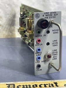 Módulo de supervisión de ruido y nivel de línea RFL Electronics HB-25150 probado funcionando - Imagen 1 de 3