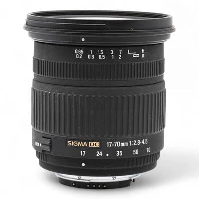 Lens Zoom Sigma DC Macro 17-70mm 2.8-4.5 for Nikon Digital - Image 1 of 4
