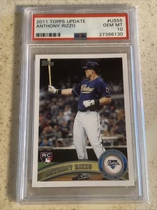 2011 Topps Update #US55 Anthony Rizzo PSA 10 - Picture 1 of 2