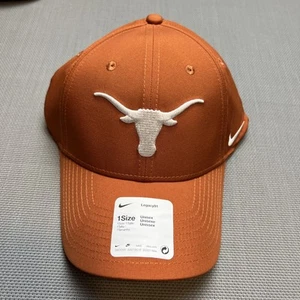 Texas Longhorns Nike Legacy 91 Dri Fit Stretch Fit Adjustable Baseball Hat - Picture 1 of 7