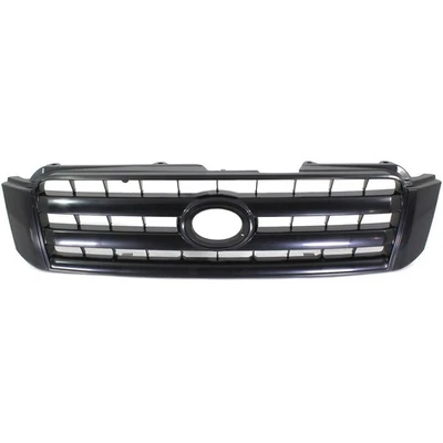 Grelha para Toyota Highlander 2004-2007 pintada preta carcaça e inserção - Imagem 1 de 4