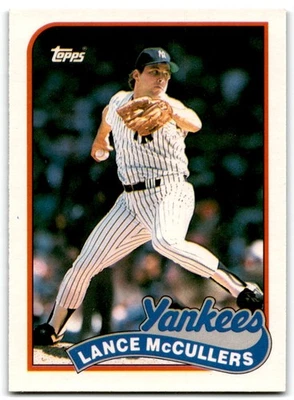 1989 Topps Traded Lance McCullers New York Yankees #77T - Image 1 of 2