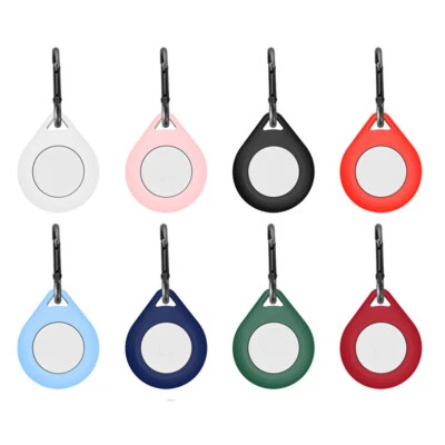 For Air Tag Silicone Leather Holder Keyring Dog Case Keychain Air Tag Pet - Image 1 of 4