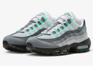 Nike Air Max 95 "Grey Gradient/Mint Green" Free Shipping - Picture 1 of 5