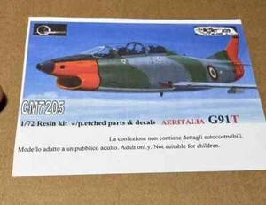 Fiat G91t 1/72 scale resin kit ( Italian Kit ) - Foto 1 di 10