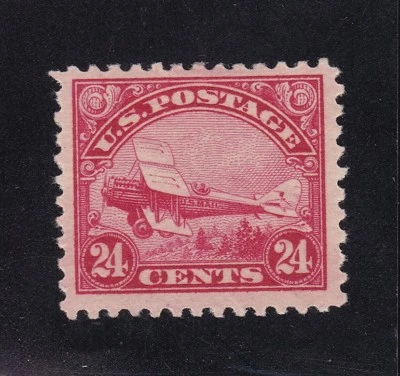 US C6 24c Air Mail Mint VF OG H SCV $65 - Image 1 of 2