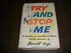 TRY AND STOP ME BENNETT CERF HARDCOVER DUST JACKET 1944 (B9)