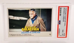 1978 Battlestar Galactica Trading Card #26 PSA Graded 8 Adana’s Dream - Picture 1 of 9