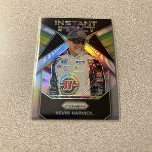 2018 Panini Prizm Instant Impact Silver Prizm Kevin Harvick #II-6