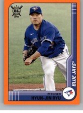 2021 Topps Big League ORANGE MLB Baseball Trading Cards Pick From List 1-200