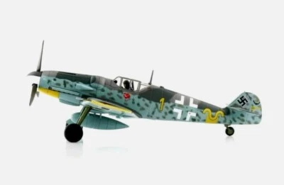 NEW HOBBY MASTER 1:48 scale MESSERSCHMITT BF 109G-6 "YELLOW 1", OCT 1943, HA8755 - Image 1 of 4