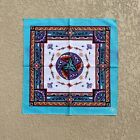 Vintage Wamcraft Southwestern Aztec Bandana Handkerchief Scarf Made In USA