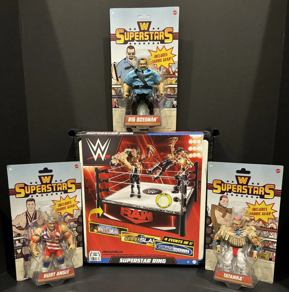 WWE SUPERSTARS SERIES 15 NIKOLAI VOLKOFF UNPUNCHED MATTEL