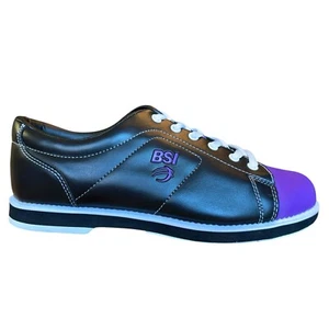 BSI Classic schwarz lila Bowling Sneaker Schuhe Damengröße 8 Freizeit Sport Schnürschuhe - Bild 1 von 15