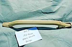1986-92 W124 300E 400E 260E Rear Interior Headliner Grab Handle RH beige OEM - Picture 1 of 2