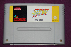 STREET RACER - Vivid Image/Ubisoft - Course Super Nintendo SNES EUR