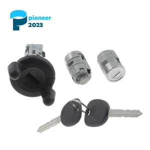 Ignition Switch & Door Lock Cylinders with 2 Key for 99-00 Silverado GMC Sierra - Picture 1 of 7