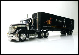 Lonestar Diecast Black Semi Trailer 1/43 Trucks Johnnie Walker Custom Graphics - Picture 1 of 8