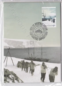 AUSTRALIAN ANTARCTIC TERRITORY AAT 2012 AUSTRALASIAN EXPEDITION MAXICARD SET 5 - Picture 1 of 1