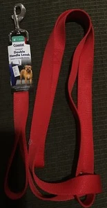 Coastal Pet Loops 2 Double Nylon Handle Leash Red, 6’ Long - Picture 1 of 1