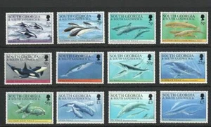 SOUTH GEORGIA 1994-SG231-242 WHALES & PENGUINS  MNH - Picture 1 of 1