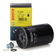 Bosch oil filter + screw for Ford Galaxy Discoverio Sierra Transit 1119421