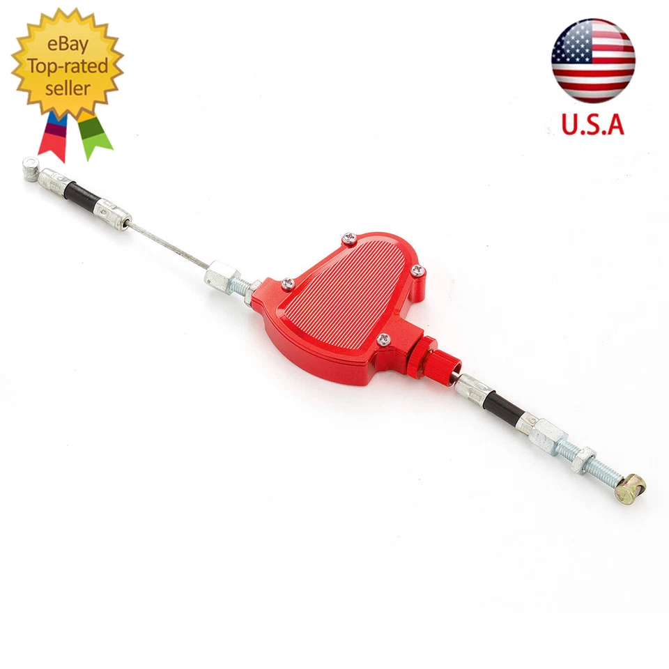 Para Honda CBR600RR CBR1000RR Grom CNC Acrobacias Embrague Tirar Cable Palanca Sistema Fácil Foto 1 de 4