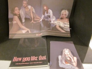 HOW YOU LIKE THAT PRE-RELEASE SINGLE SPECIAL EDITION BLACKPINK BOOK POSTERS & CD - Picture 1 of 6