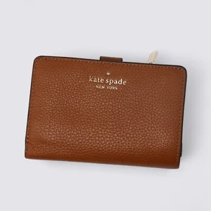 Kate Spade New York Leila Medium kompakte Leder-Geldbörse mit Doppelfaltung - Bild 1 von 2