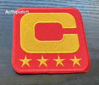 PATCHKING MADE IN GERMANY San Francisco 49ers Captain C 4 star gold logo Patch Superbowl USA Sports NFL