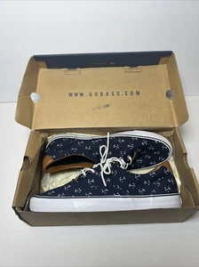 G.H. Bass Damen Navigate Anchor Sneaker Boot Fischer Schuhe Größe 7,5 Navy Neu - Bild 1 von 9