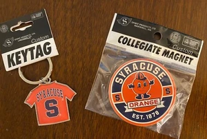 Syracuse University Key Tag & Magnet New 2 Items - Picture 1 of 7