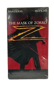 The Mask of Zorro (VHS, 1998, Closed Captioned) Factory Sealed New - Picture 1 of 2