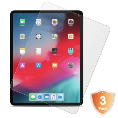 Protectores de pantalla delgados mate 3 piezas para nuevo iPad Air 4th 10.9" 2020, pegamento completo Foto 1 de 4