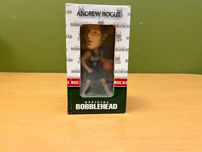 2  2007-2008 MILWAUKEE BUCKS ANDREW BOGUT "GREEN JERSEY"  BOBBLEHEADS - Image 1 of 4