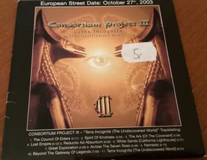 Consortium Project III - Terra Incognito - CD - 2003 - Original Promo - Bild 1 von 3
