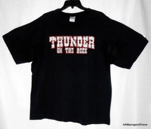Camiseta negra Bicker para hombre talla XL Thunder on the Rock Gildan Mont Eagle TN 2011 - Imagen 1 de 10