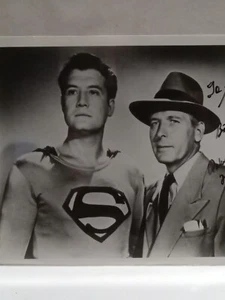 SUPERMAN INSPECTOR HENDERSON ROBERT SHAEN SIGNED ORIGINAL 8X10 GLOSSY - Picture 1 of 3