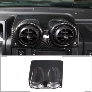 For Hummer H2 2003-2007 Air Outlet Decorative Frame Carbon Fiber Style - Picture 1 of 10