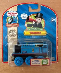 2008 Learning Curve Wooden Thomas Train RFID Talking Railways Thomas! New - Picture 1 of 3